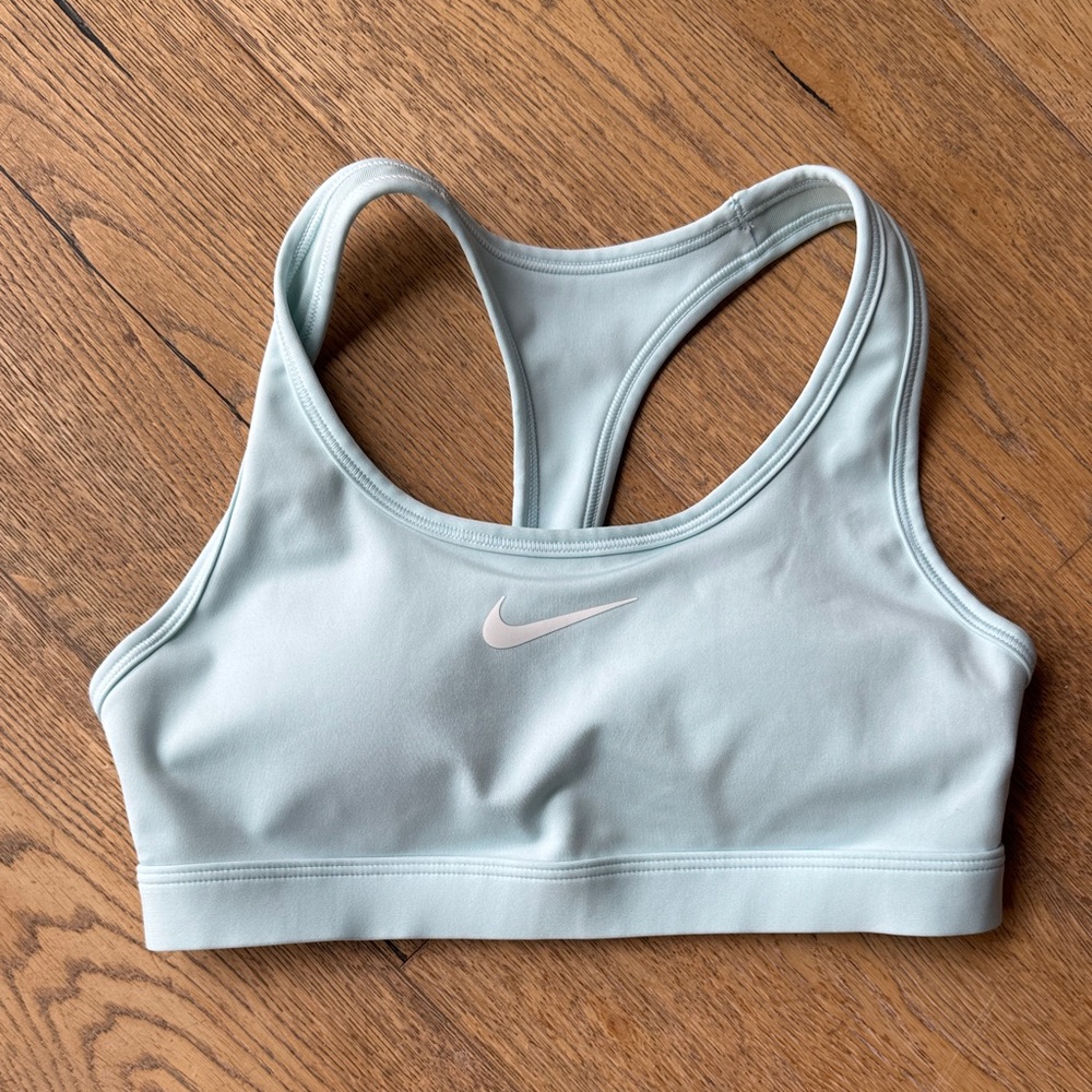 Nike Light Blue Sports Bra never worn